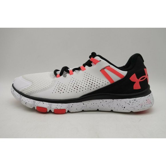Under Armour Micro G Limitless TR White Mesh Lace Up Running Shoes Women's 9 - Picture 7 of 10
